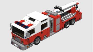  ||Amcsi Tűzoltó és Műszaki Mentő|| - Giant MOC