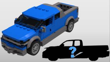 Ford Pickup a jövőben - Speed Champions MOC