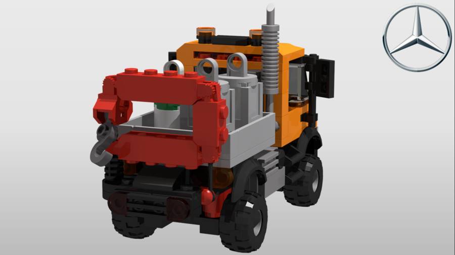 Mercedes-Benz Unimog U-400 kicsiben