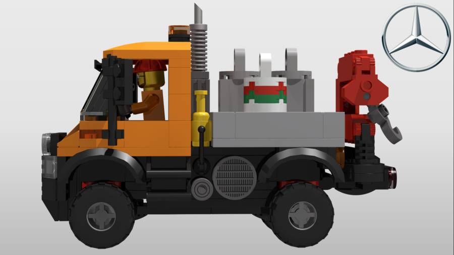 Mercedes-Benz Unimog U-400 kicsiben