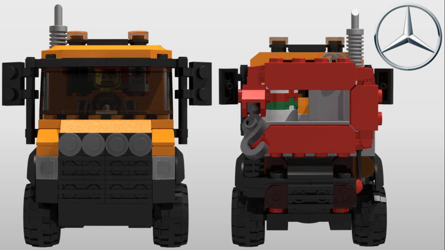 Mercedes-Benz Unimog U-400 kicsiben