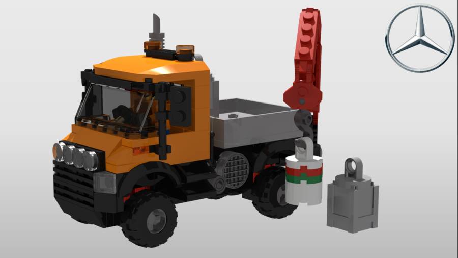 Mercedes-Benz Unimog U-400 kicsiben