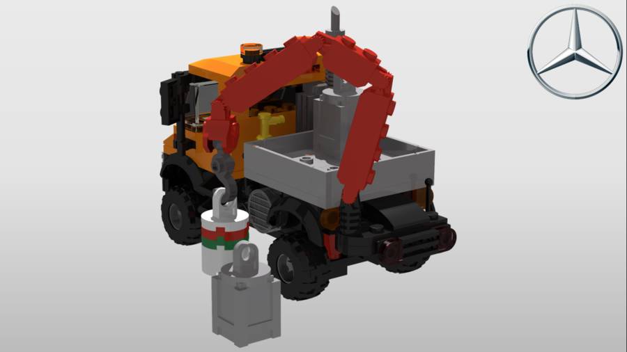 Mercedes-Benz Unimog U-400 kicsiben