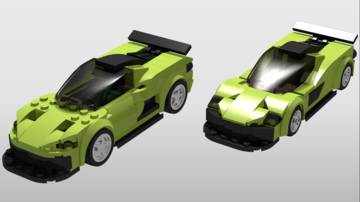 McLaren P1 Hybrid 2.0 -  Speed  Champions MOC