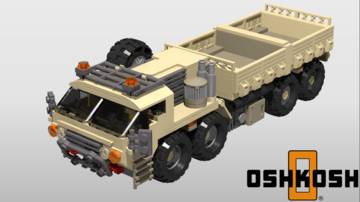 Oshkosh H.E.M.T.T. #1 - haditechnikai MOC