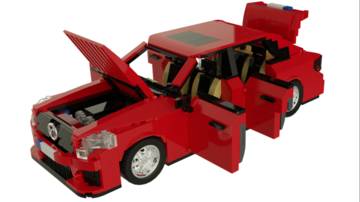 Mercedes E-Osztály (AMG 53) MOC