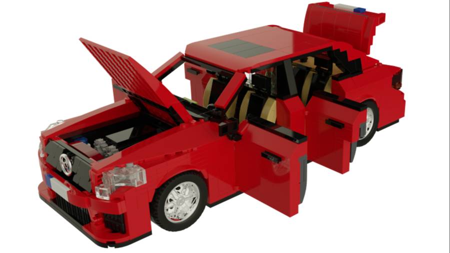 Mercedes E-Osztály (AMG 53) MOC
