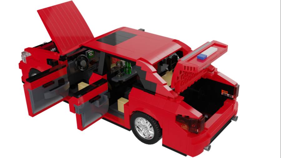 Mercedes E-Osztály (AMG 53) MOC