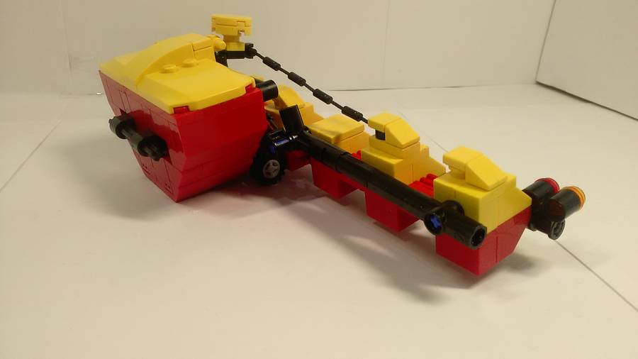 John Deere traktor vetőgéppel