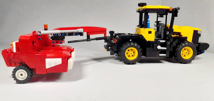 JCB Fastrac 4220 kellékekkel