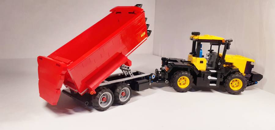 JCB Fastrac 4220 kellékekkel