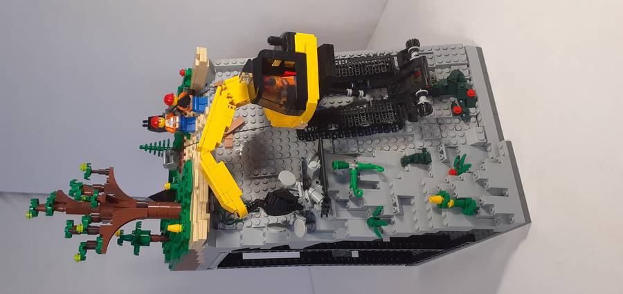 Komatsu PC-138 US Sziklafal Excavator