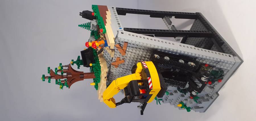 Komatsu PC-138 US Sziklafal Excavator