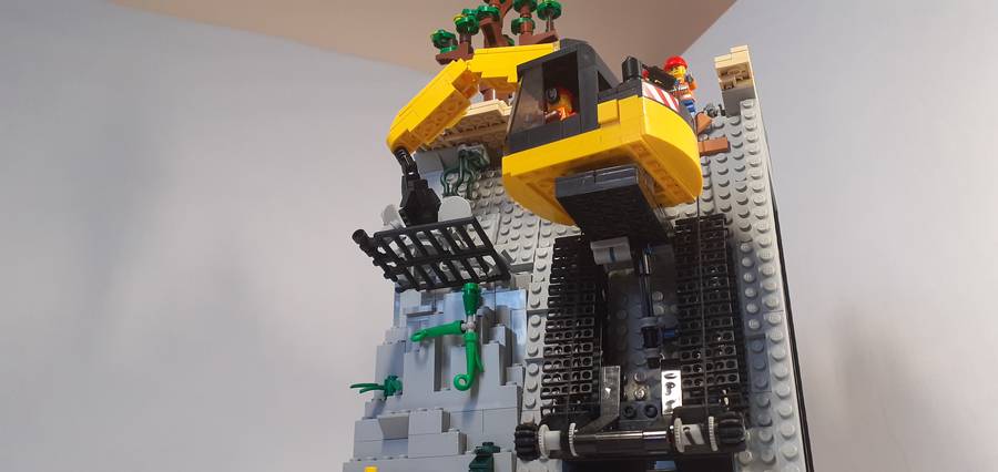 Komatsu PC-138 US Sziklafal Excavator