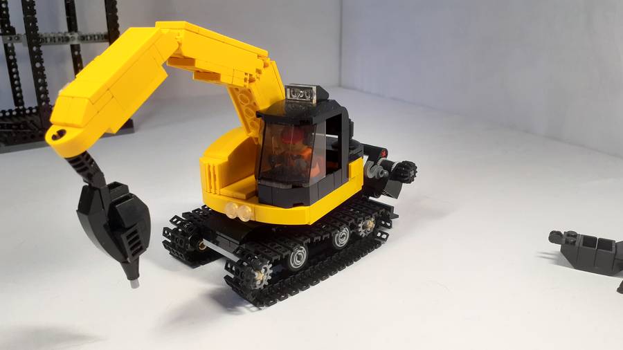 Komatsu PC-138 US Sziklafal Excavator