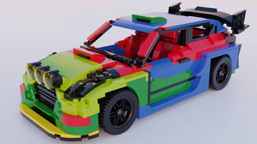 MOC Ford Fiesta WRC