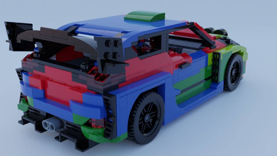 MOC Ford Fiesta WRC