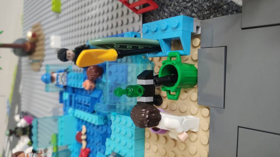 Han Solo és barátai a tengerparton