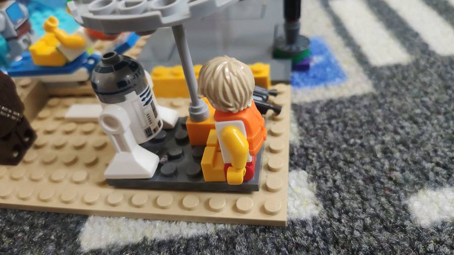Han Solo és barátai a tengerparton