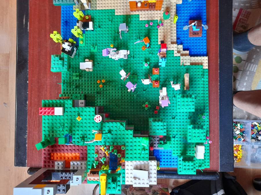 Minecraft világ