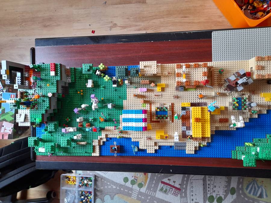Minecraft világ