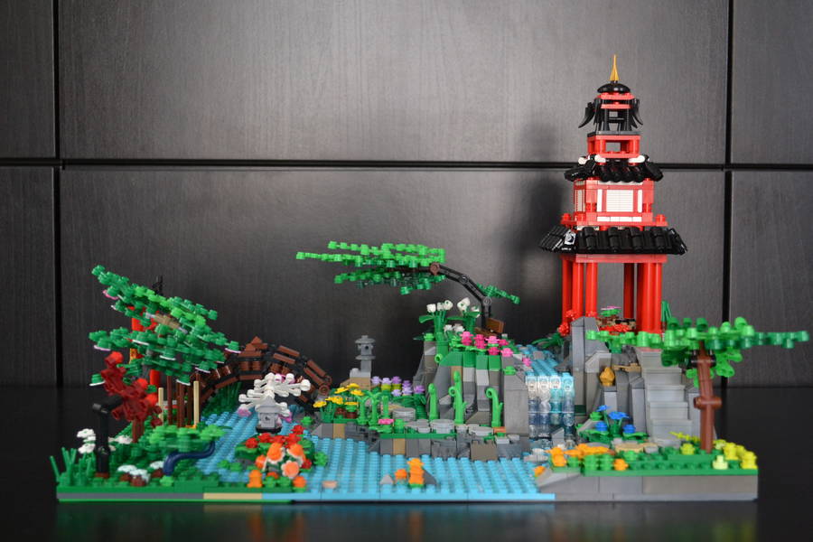 Az én Lego virágos kertem
