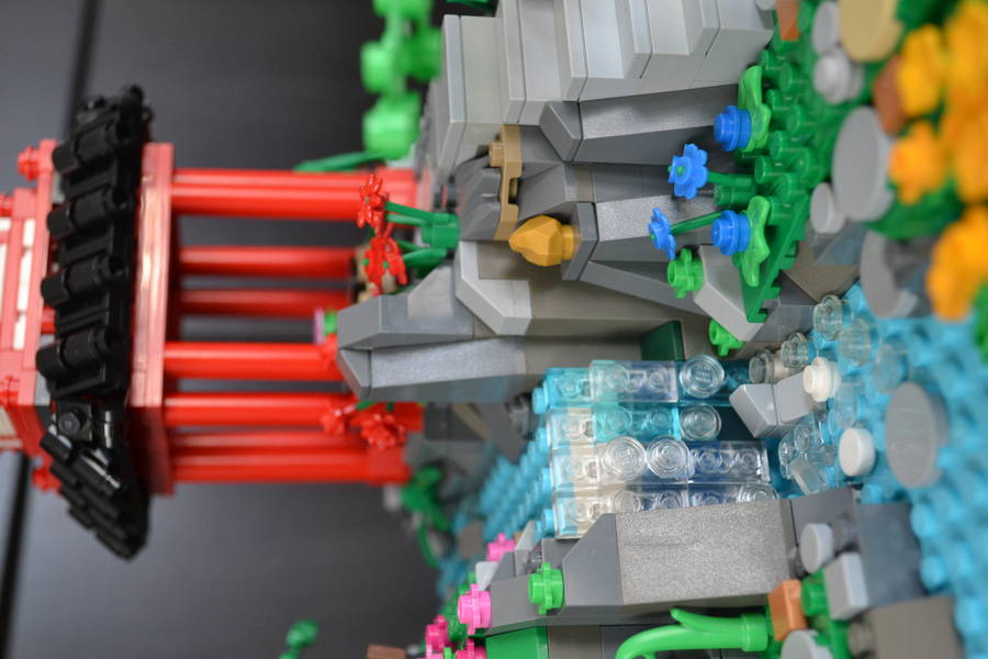 Az én Lego virágos kertem
