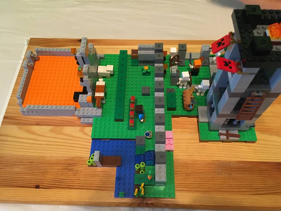 Minecraft MOC13: Az Erőd egyik része