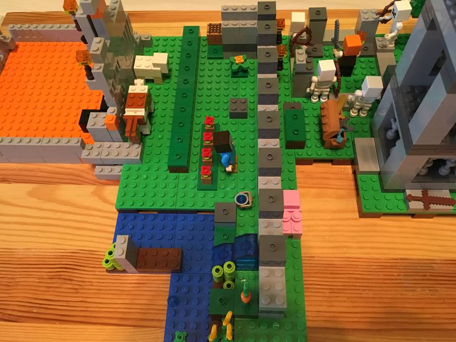 Minecraft MOC13: Az Erőd egyik része