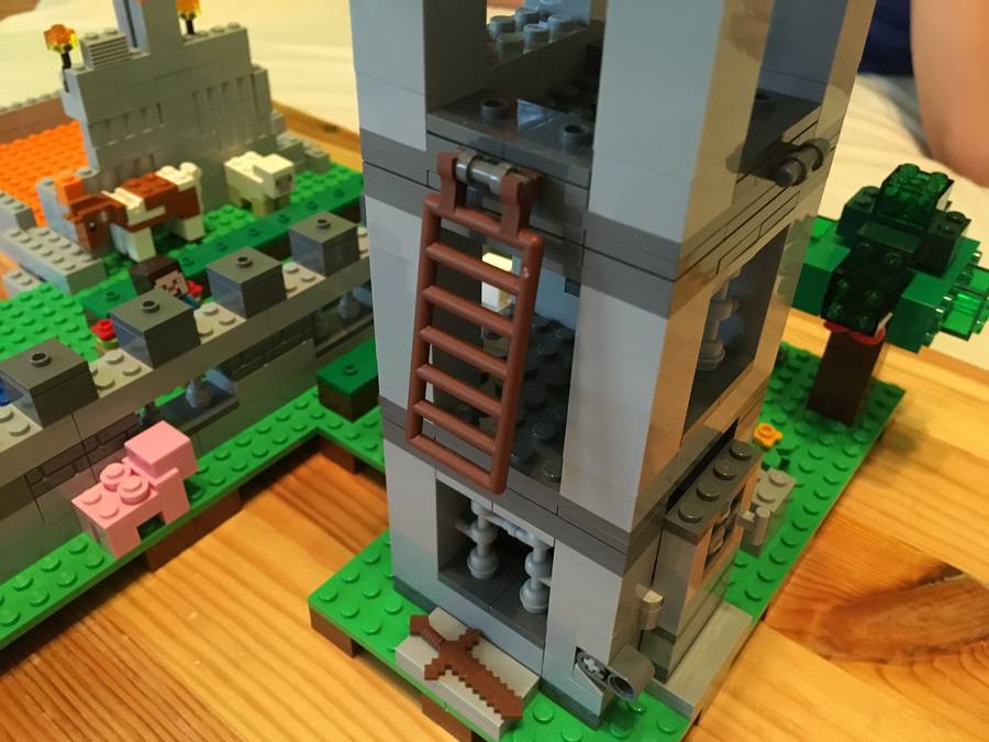 Minecraft MOC13: Az Erőd egyik része