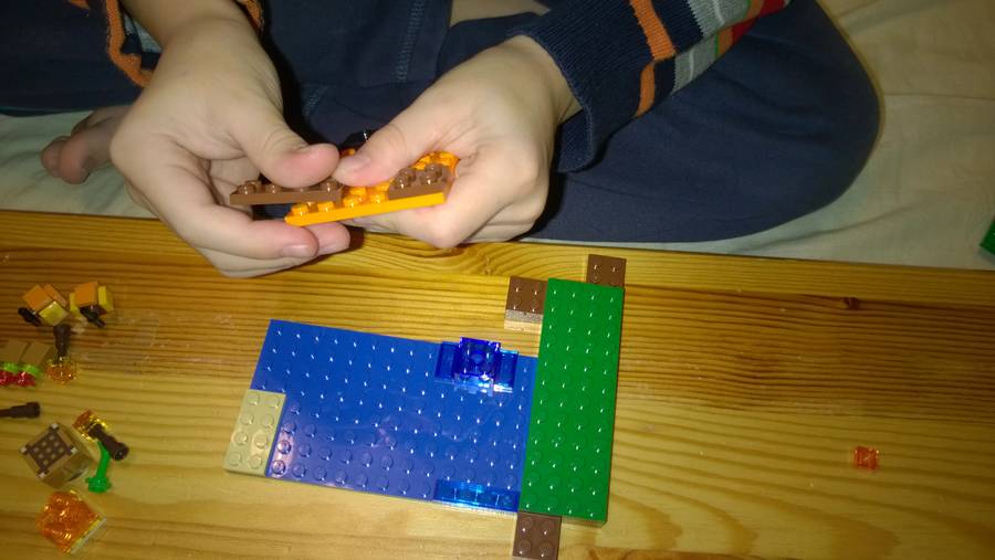 Karácsonyi Minecraft Lombház A Dzsungelben