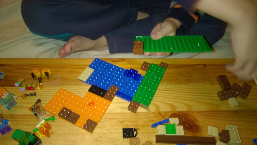 Karácsonyi Minecraft Lombház A Dzsungelben