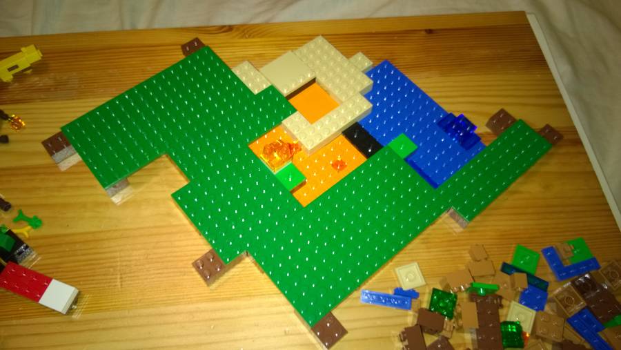 Karácsonyi Minecraft Lombház A Dzsungelben