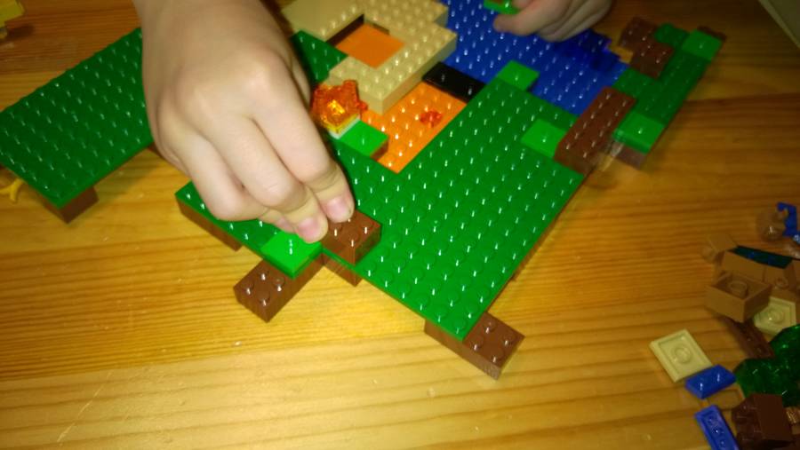 Karácsonyi Minecraft Lombház A Dzsungelben