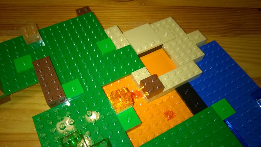 Karácsonyi Minecraft Lombház A Dzsungelben