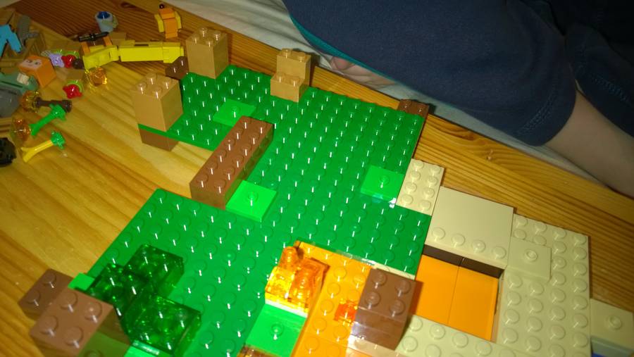 Karácsonyi Minecraft Lombház A Dzsungelben