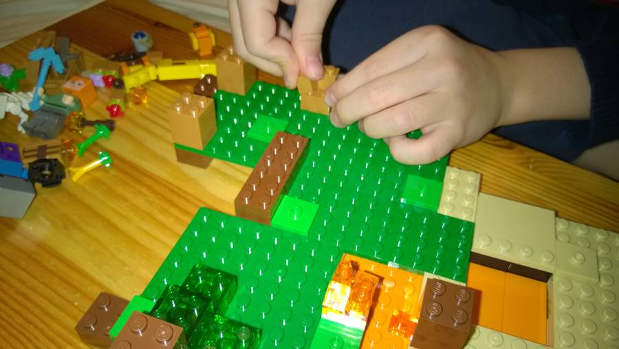 Karácsonyi Minecraft Lombház A Dzsungelben