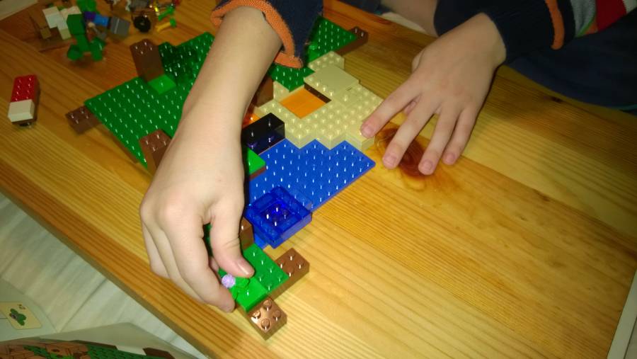 Karácsonyi Minecraft Lombház A Dzsungelben
