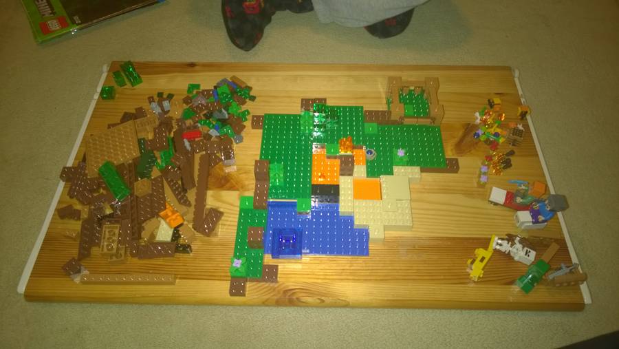Karácsonyi Minecraft Lombház A Dzsungelben