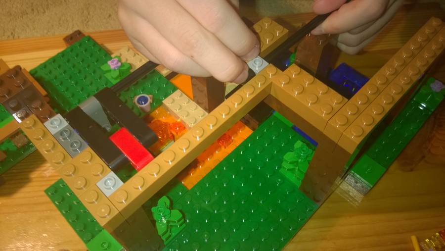 Karácsonyi Minecraft Lombház A Dzsungelben