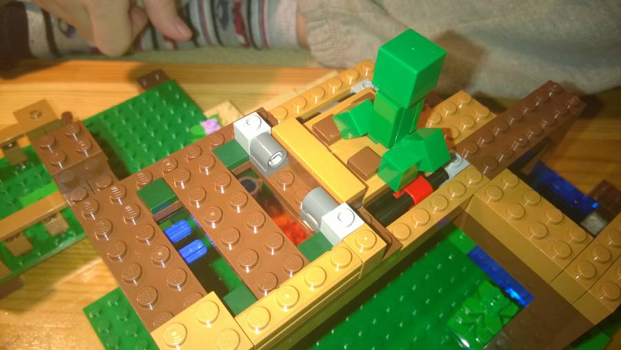 Karácsonyi Minecraft Lombház A Dzsungelben