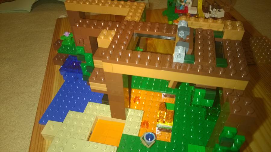Karácsonyi Minecraft Lombház A Dzsungelben