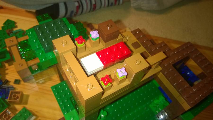 Karácsonyi Minecraft Lombház A Dzsungelben