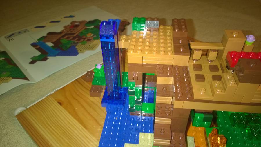 Karácsonyi Minecraft Lombház A Dzsungelben
