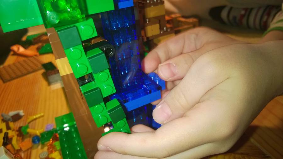 Karácsonyi Minecraft Lombház A Dzsungelben