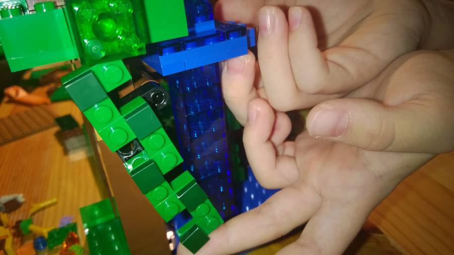 Karácsonyi Minecraft Lombház A Dzsungelben