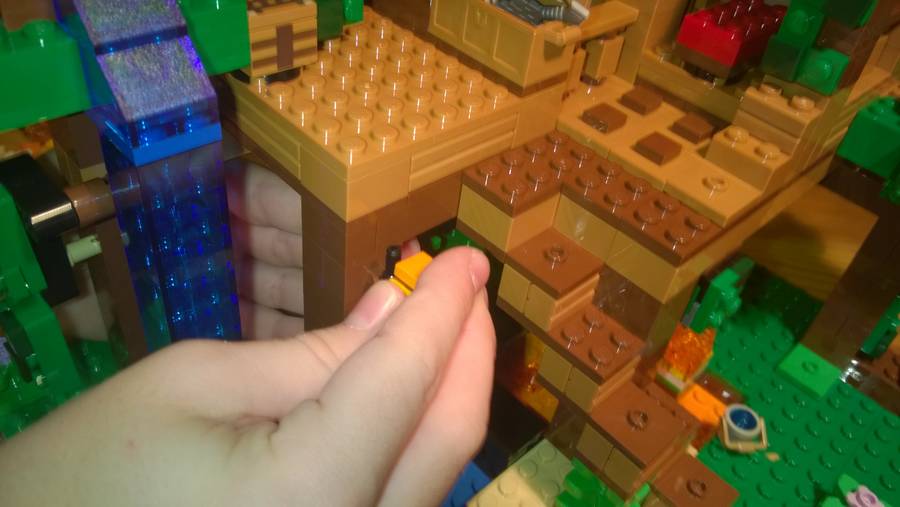 Karácsonyi Minecraft Lombház A Dzsungelben