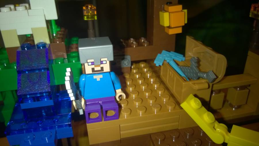 Karácsonyi Minecraft Lombház A Dzsungelben