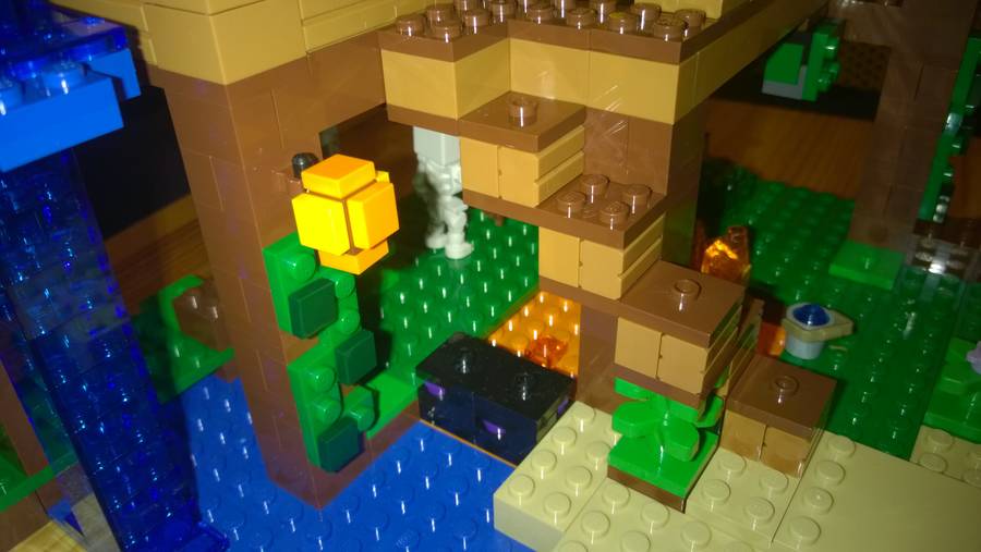 Karácsonyi Minecraft Lombház A Dzsungelben