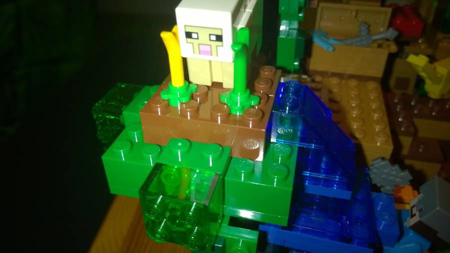 Karácsonyi Minecraft Lombház A Dzsungelben